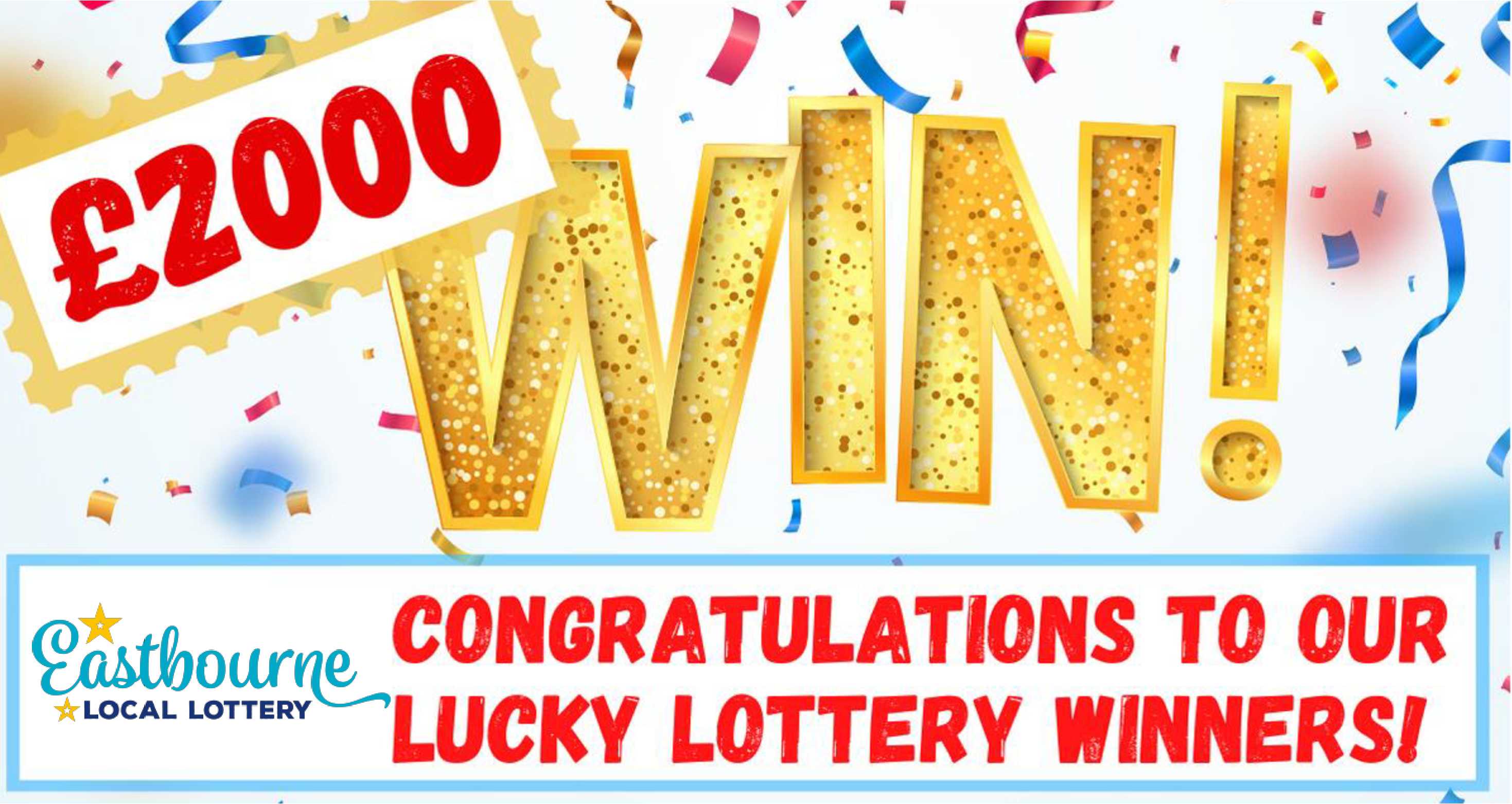 Local Lottery £2,000 winner!